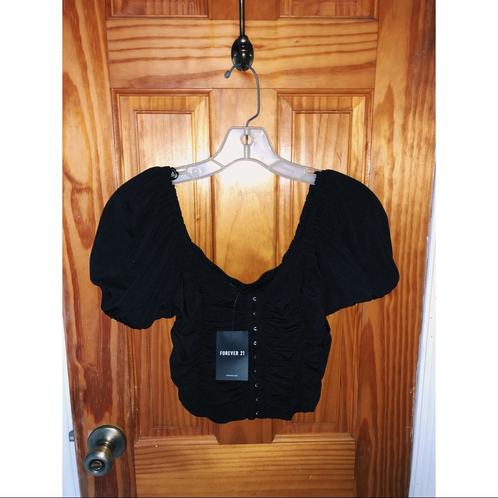 NW Forever 21 Black Knit Top